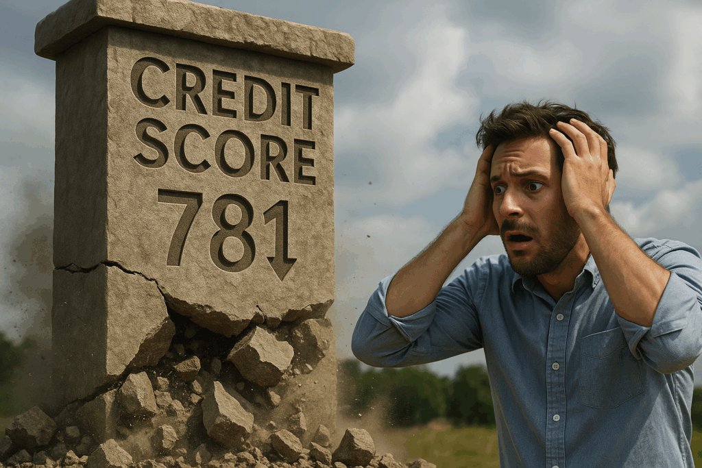 Crumbling Credit Score