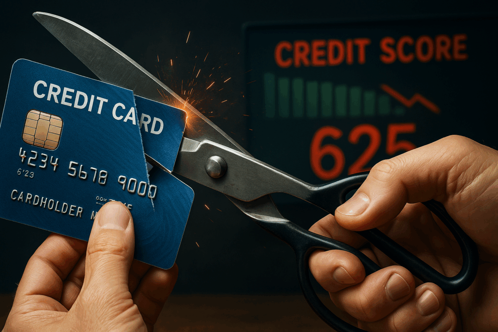 cutting credit cards