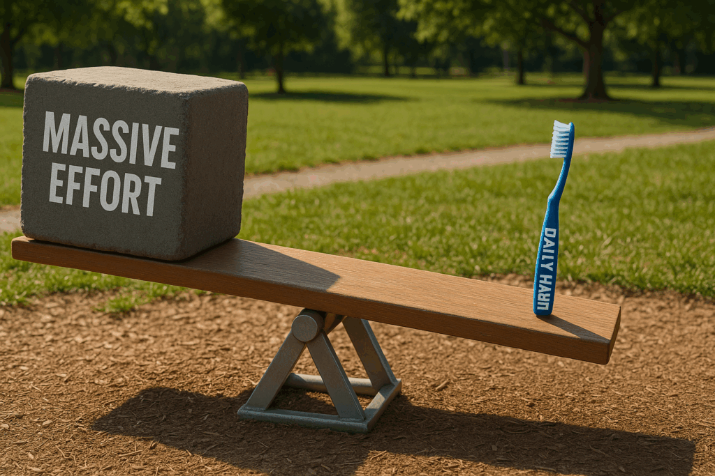 Effort teeter totter